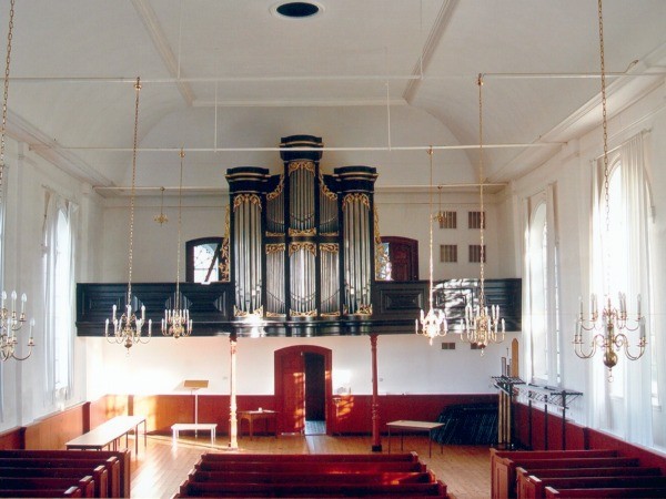 Nieuw Beerta interieur richting orgel